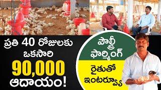 Poultry Farming in Telugu - Benefits of Starting Poultry Farming  Kowshik Maridi