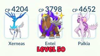 LeveL 50 SHADOW SHINY ENTEI is INSANE Pokemon GO