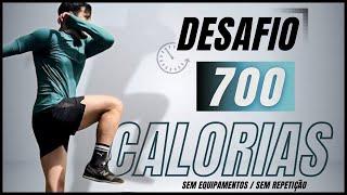 TREINO FÁCIL para GASTAR 700 calorias  INICIANTES  18 minutos  HIIT