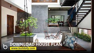 Traditional South Indian Courtyard House in Chennai Tamil Nadu  Studio Context Home Tour.