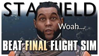 Starfield - What Happens when you BEAT the FLIGHT SIM? Is it worth it? Secret Menu?