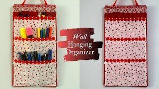 No Sew DIY Organizer  Multipurpose Wall Hanging Organizer with Pockets