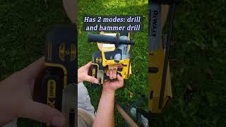 My new tools -DeWalt DCH172N. A small but handy rotary hammer drill.