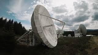 Signals - FPV drone flying a gigantic Satellite dish