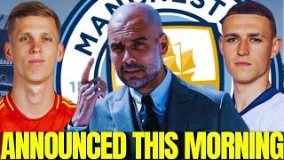  EXCLUSIVE LAST MINUTE BOMBSHELL PEP GUARDIOLA JUST CONFIRMED MAN CITY TRANSFER NEWS TODAY