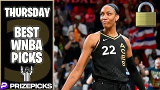 HOT STREAK WNBA PRIZEPICKS THURSDAY 06272024 3 BEST WNBA PICKS #podcast #prizepicks #wnba