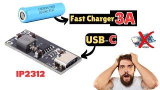 How to Choose the Right Lithium-ion Battery Cherging Module  IP2312 Fast Charging Module.