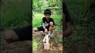 How To Make Wooden JCB Easy To Make -DIY #shorts