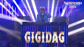 Sanremo 2024 -  Il dj set di Gigi DAgostino