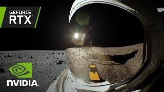 Lunar Landing NVIDIA RTX Real-Time Ray Tracing Demo