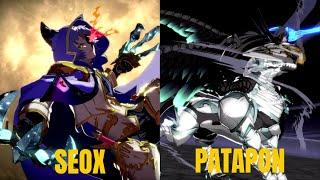 GBVSR High Level Gameplay Rookies Seox VS Patapon Zooey