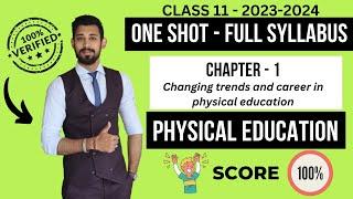 Changing trends and career in physical education  Chapter 1  Class 11  Physical education