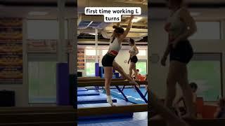 they’re pretty tricky #gymnast #dance #turn #hard #fun