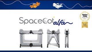 SpaceCot Alfa Travel Cot Store Demo - Direct2Mum