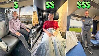 3 DAY Amtrak Sleeper Train COACH ROOMETTE & BEDROOM Tested