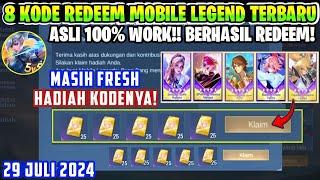 7 KODE REDEEM PAKET KARTU LANJUTAN MOBILE LEGENDS TERBARU - KODE REDEEM ML HARI INI 29 JULI 2024