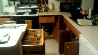 Poltergeist Activity? - Ghost Opens All Doors In Kitchen