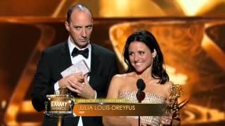 Julia Louis Dreyfus  wins an Emmy for Veep 2013