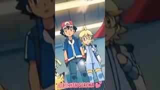 Ash with Serena vs other pokegirls #anime #viral