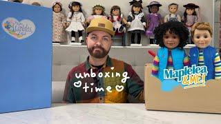 Unboxing Maplelea Doll w Comparison to American Girl