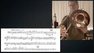 Ben van Dijk bass trombone Hungarian March - Berlioz