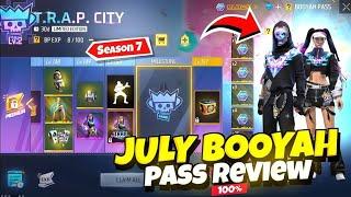 TRAP BOOYAH PASS  NEXT MONTH BOOYAH PASS FREEFIRE JULY MONTH BOOYAHPASS SEASON 7 TAMIL