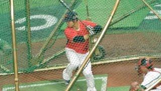 【WBC日本代表】絶好調近藤のバッティング練習