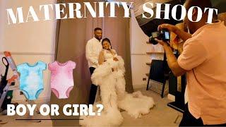 WE HAD OUR MATERNITY SHOOT & THIS HAPPENED REVEALING BABY’S GENDER…