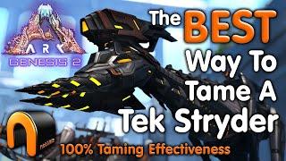 ARK STRYDER Genesis 2 How To TAME A TEK STRYDER #ARK