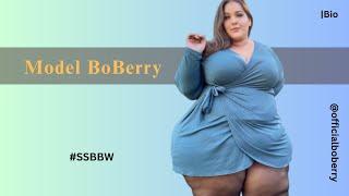 BBW Curves By BoBerry PlusFAT BODY POSITIVE PLus Size Fashion Model SSBBW Biography Instamodels