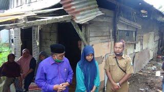 Bupati Simeulue Erli Hasyim Beri Semangat Pada Rita Anak Yatim Piatu