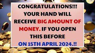 Congratulations Your Hand Will Receive Big Amount of Money If You Open This God Blessing