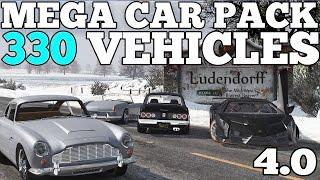 GTA 5 Mega Realistic Car Pack 4.0 Car Showcase 330 CARS DOWNLOAD