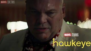 Kate Bishop Vs Kingpin - Finale Fight Scene  Hawkeye Vs Kingpin  Marvel Studios Hawkeye S01 E06