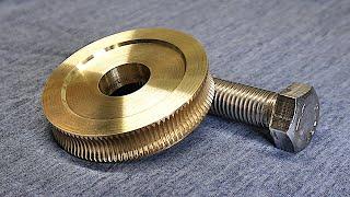 Making a Worm Gear on Bolt