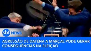 Agressão de Datena a Marçal pode gerar consequências na eleição