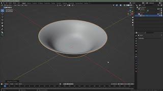 Blender. Завдання 2.4.8 модель тарілки