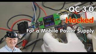 #244 QC3.0 Hacking and Tutorial incl. QC2.0 Mobile Power Supply Quick charge with Arduino
