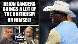 Deion Sanders Brings a Lot of The Criticism on Himself l THE ODD COUPLE