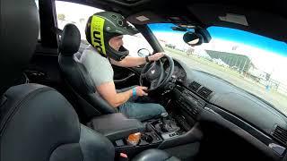 BMW E46 M3 OnBoard Drift Practice