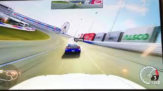 Nascar heat 4 finish at the Roval with a friend
