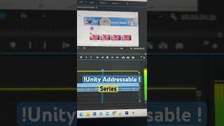 Unity Addressables Series Is Live #shorts #ytshorts #unity #unity3d #gamedevelopment #addressable