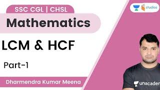 LCM & HCF  Part 1  SSC CGLCHSL  Dharmendra Meena  wifistudy studios