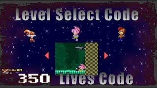 Level Select Code + 350 Lives Code  Sally.exe Continued Nightmare Eye of Three Part 1