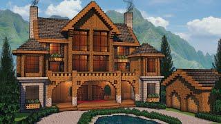 Minecraft How To Build A Mansion  Tutorial
