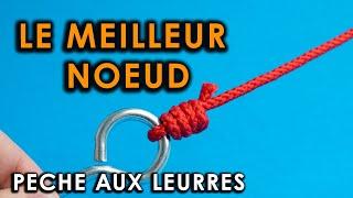 Noeud de pêche aux leurres  Le seul noeud que tu dois connaître pour attacher tes leurres 