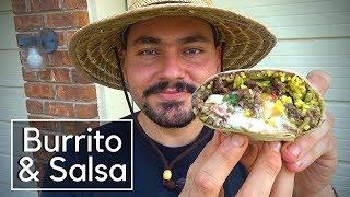 Salsa Verde y Burrito Tex-Mex  La Capital