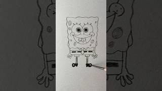 How To Draw Spongebob  Çok Kolay Spongebob Çizimi