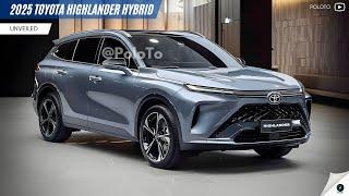 New 2025 Toyota Highlander Hybrid Unveiled - improvement over the standard Highlander