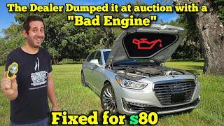 I Bought a Twin Turbo Genesis with a Bad Engine for 50% Off and Fixed it for $80